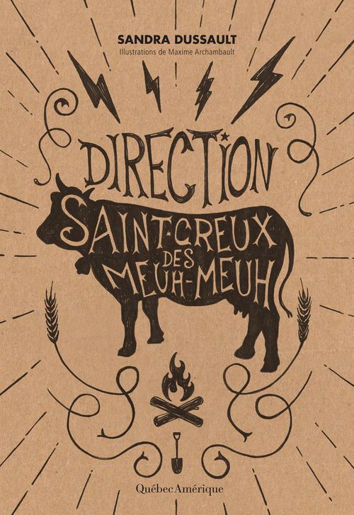 ebook cover of Direction Saint-Creux-des-Meuh-Meuh, by Dussault Sandra