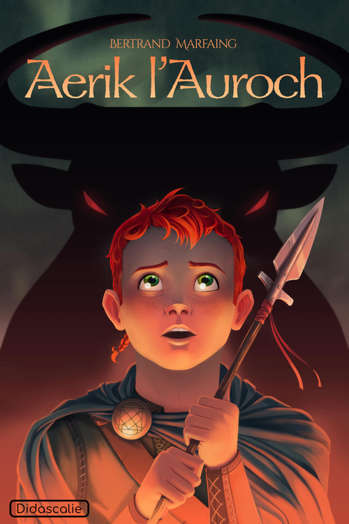 ebook cover of Aerik l'Auroch, by Bertrand Marfaing