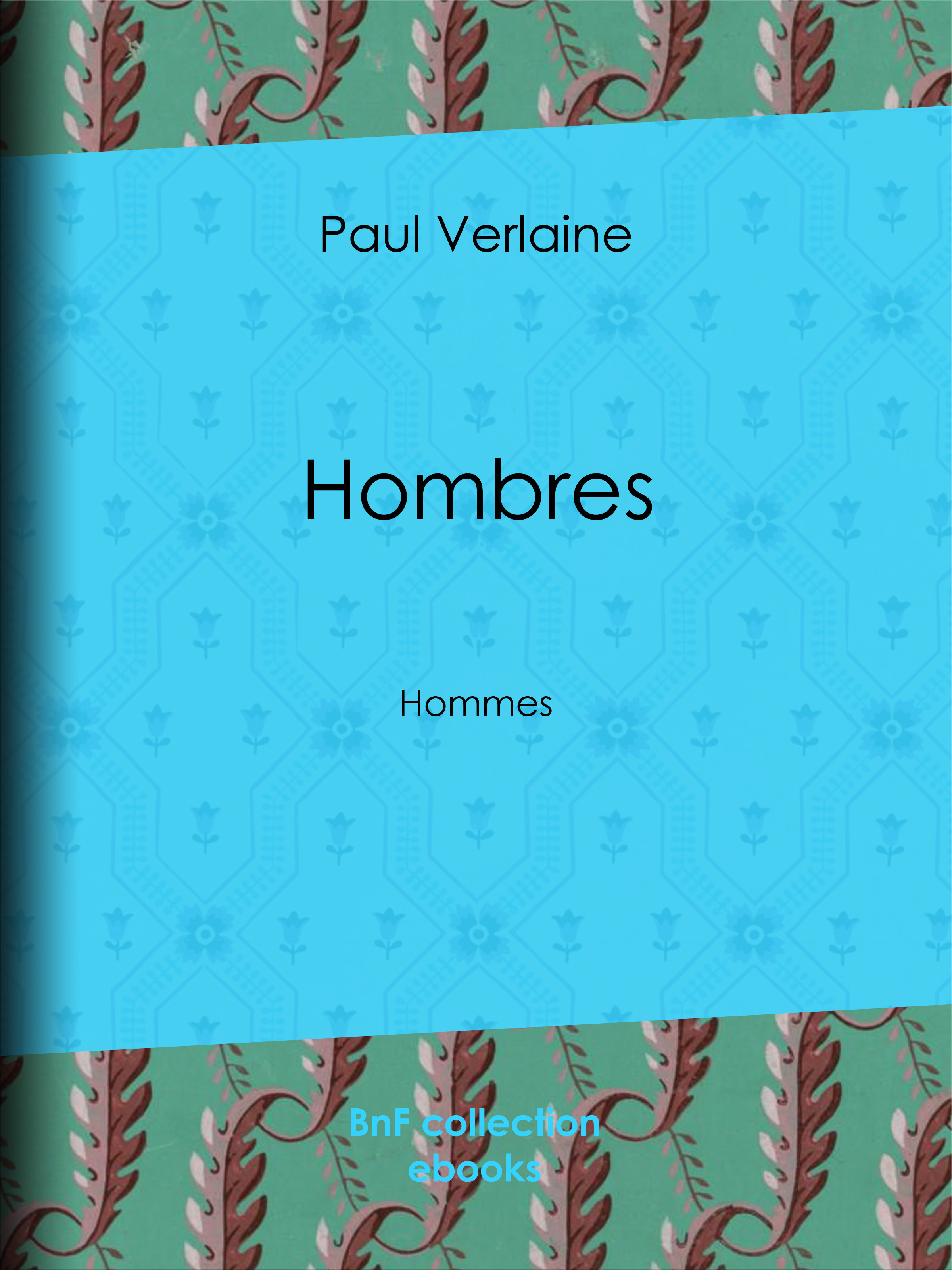 Couverture ebook de Hombres, de Paul Verlaine