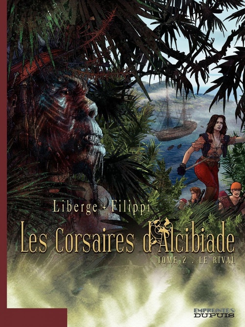 ebook cover of Les Corsaires d'Alcibiade - Tome 2 - Le rival, by Denis-Pierre Filippi, Eric Liberge