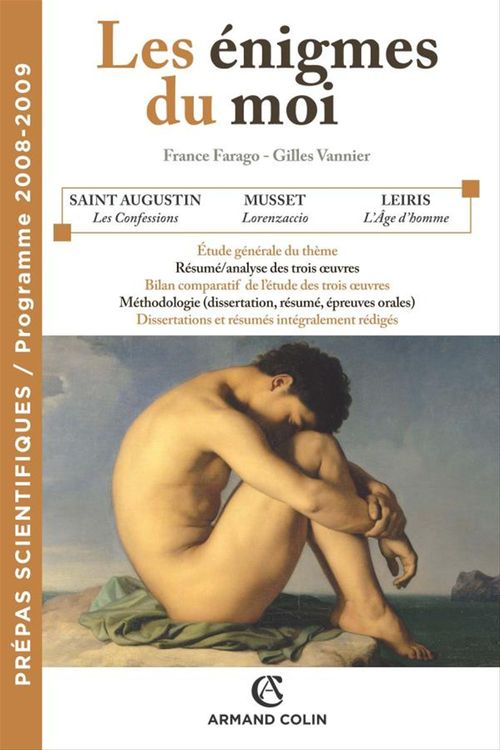 ebook cover of Les énigmes du moi, by France Farago