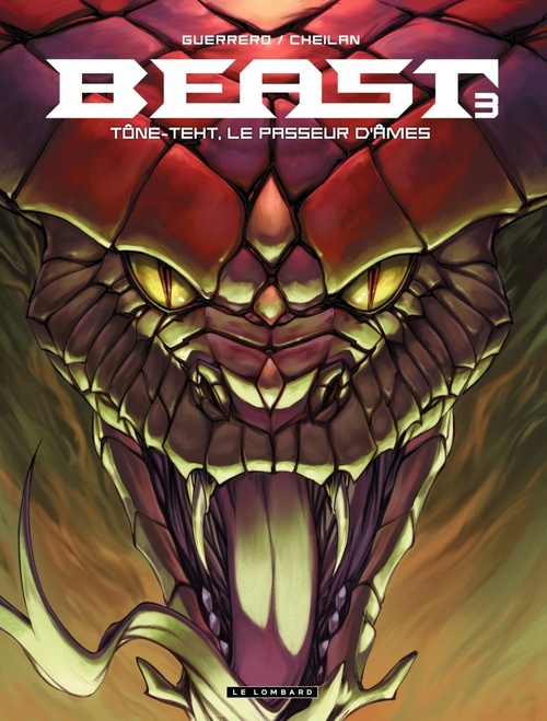 Couverture ebook de Beast - Tome 3 - Tône-Thet, Le passeur d'âmes, de Cheilan/Guerrero