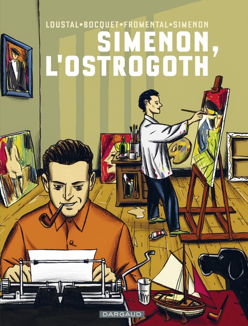 ebook cover of Collection Simenon - Biopic - Simenon, l'Ostrogoth, by Jean-Luc Fromental, José-Louis Bocquet, John Simenon