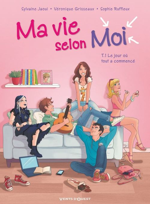 Couverture ebook de Ma vie selon moi - Tome 01, de Véronique Grisseaux, Sylvaine Jaoui, Sophie Ruffieux