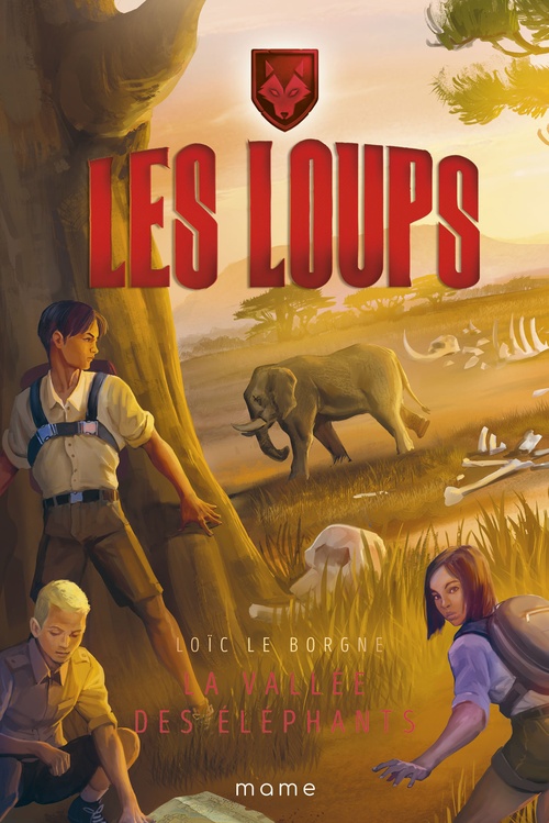 Couverture ebook de La vallée des éléphants, de Loïc Le borgne