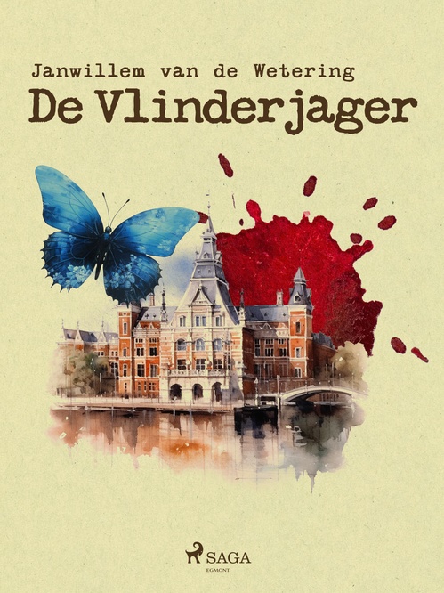 ebook cover of De vlinderjager, by Janwillem  Van De Wetering