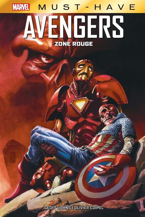 ebook cover of Best of Marvel (Must-Have) : Avengers - Zone Rouge, by Geoff Johns