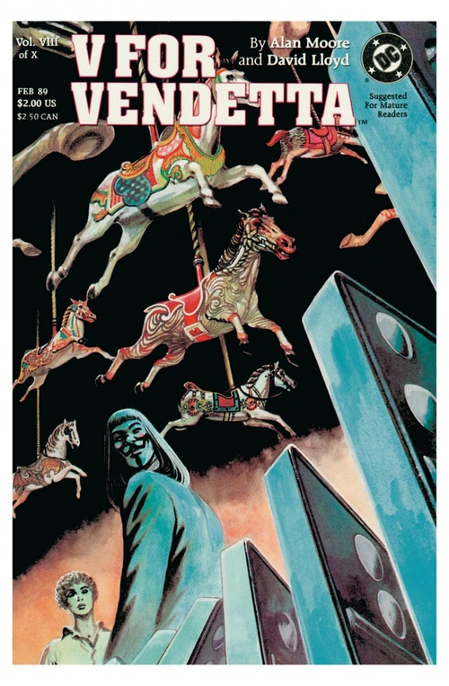 Couverture ebook de V pour Vendetta - Chapitre 8, de Alan Moore