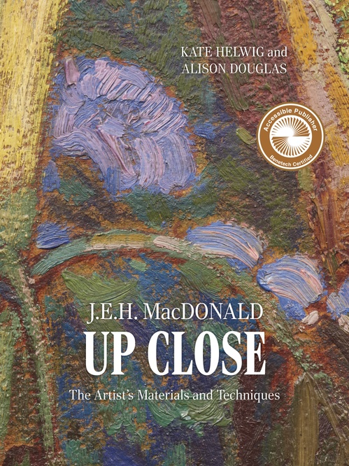 ebook cover of J.E.H. MacDonald Up Close, by Kate Helwig, Alison Douglas