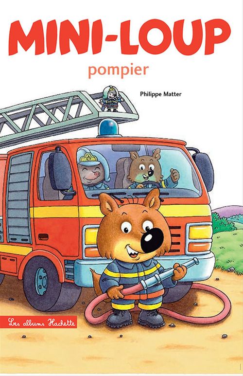 Couverture ebook de Mini-Loup pompier, de Philippe Matter