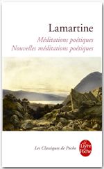 ebook cover of Méditations poétiques nouvelles méditations poétiques, by Alphonse De Lamartine