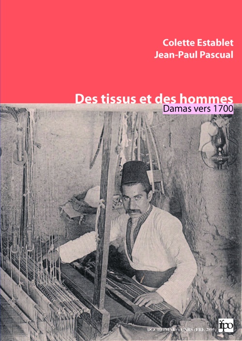 Couverture ebook de Des tissus et des hommes, de Establet/Pascual