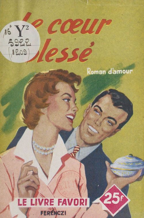 ebook cover of Le coeur blessé, by Jacques Sanluys