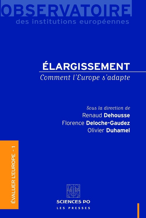 Couverture ebook de Elargissement, de Renaud Dehousse, Olivier Duhamel