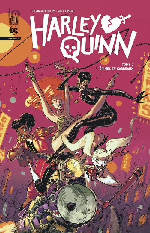 Couverture ebook de Harley Quinn Infinite tome 2, de Stephanie Phillips