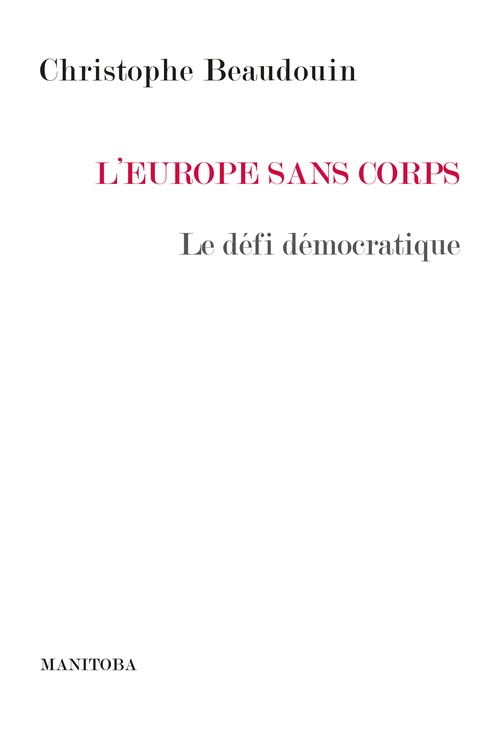 Couverture ebook de L'Europe sans corps, de Christophe Beaudouin