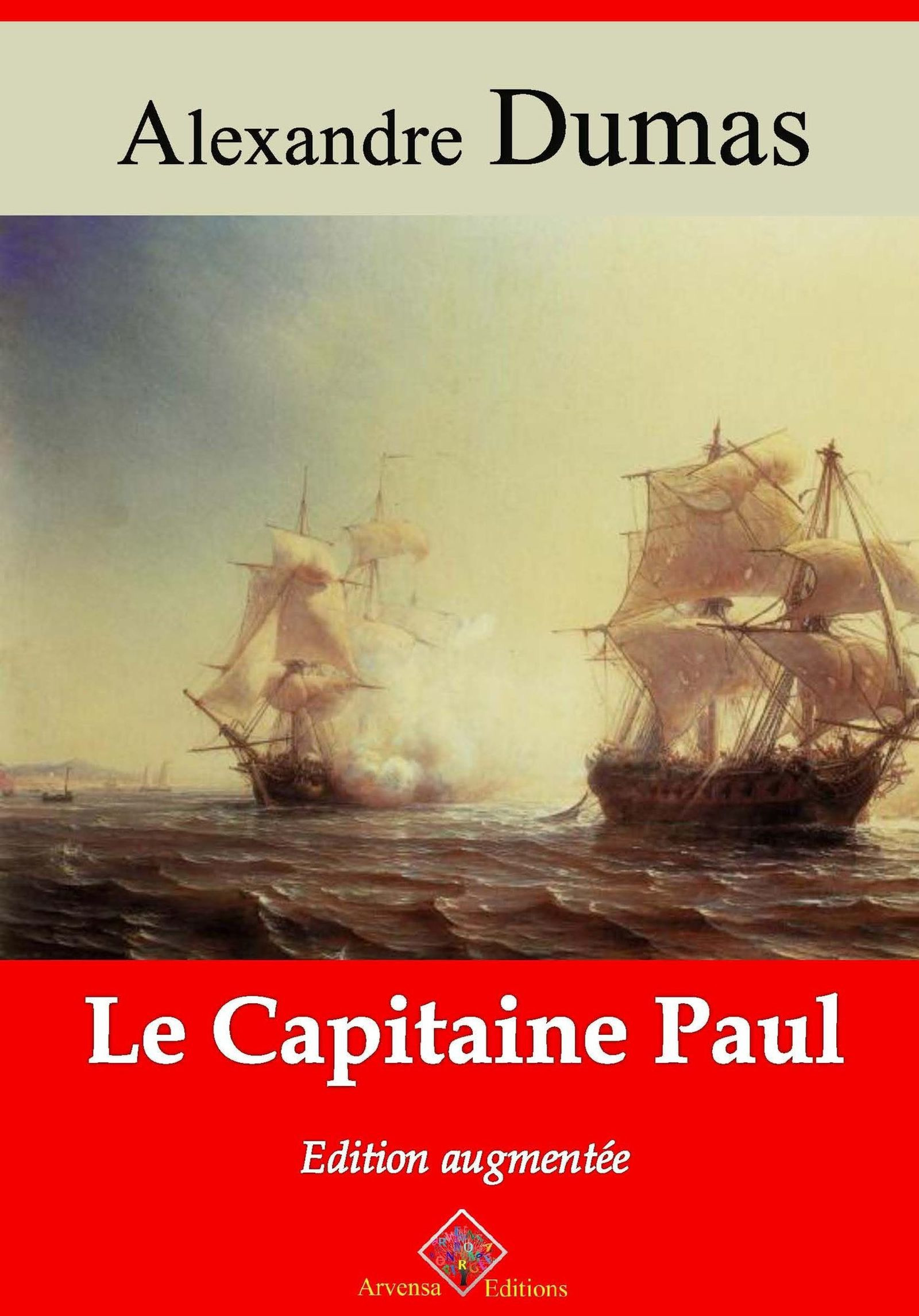 Couverture ebook de Le Capitaine Paul - suivi d'annexes, de Alexandre Dumas