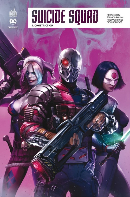 Couverture ebook de Suicide Squad Rebirth - Tome 7 - Constriction, de Collectif, Williams