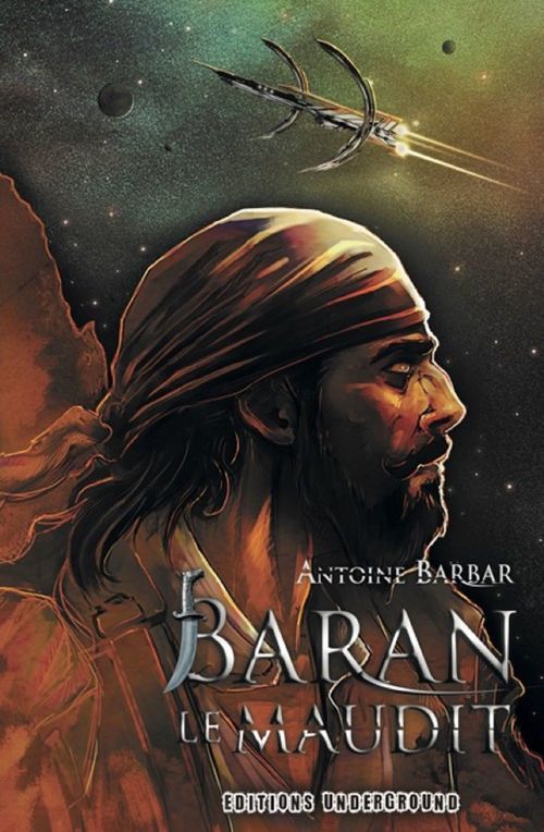 Couverture ebook de Baran le Maudit, de Antoine Barbar