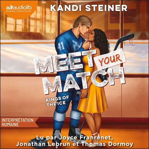 Couverture audiobook de Kings of the Ice - tome 1, de Kandi Steiner