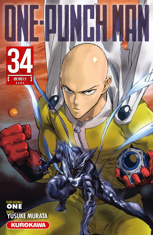 Couverture ebook de One-Punch Man - Tome 34, de One, Yusuke Murata