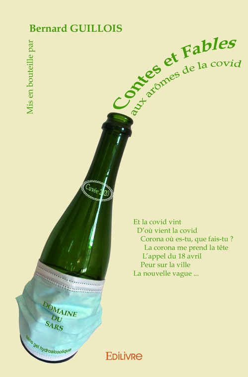 Couverture ebook de Contes et fables aux arômes de la Covid, de Bernard Guillois