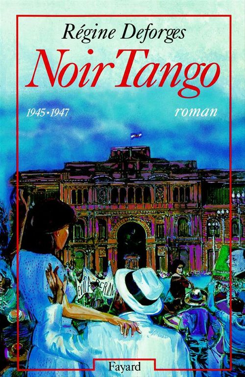 Couverture ebook de Noir Tango, de Régine Deforges