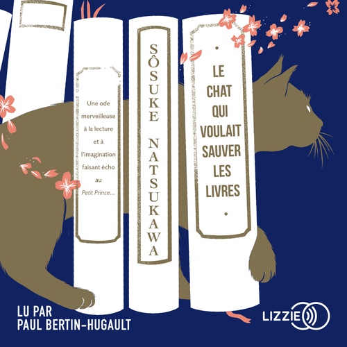audiobook cover of Le Chat qui voulait sauver des livres, by Sôsuke Natsukawa