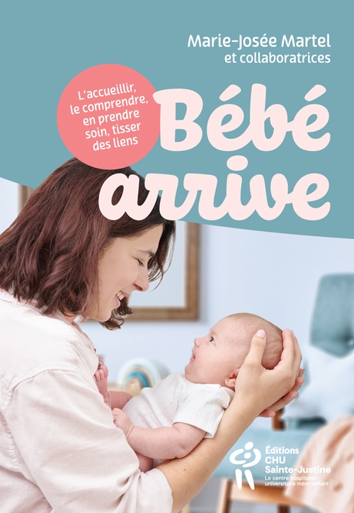 Couverture ebook de Bébé arrive, de Marie-Josée Martel