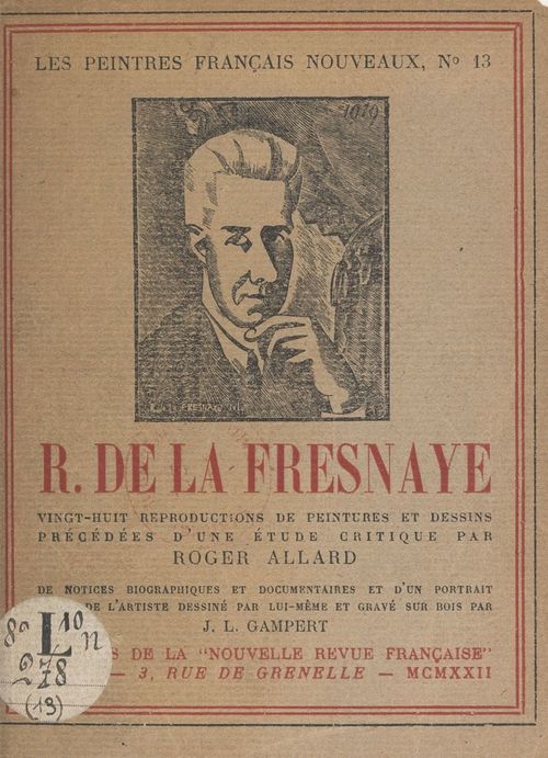 ebook cover of R. de La Fresnaye, by Roger Allard