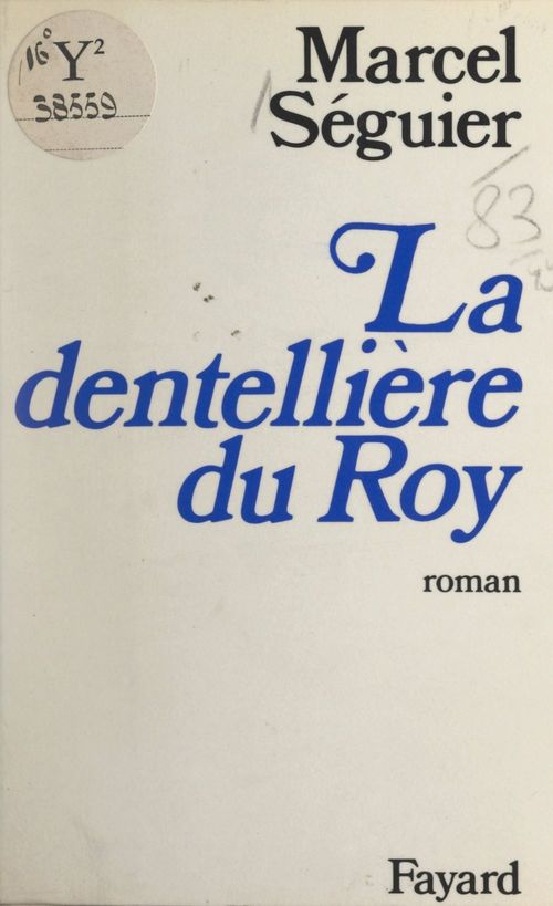 ebook cover of La dentellière du Roy, by Marcel Séguier