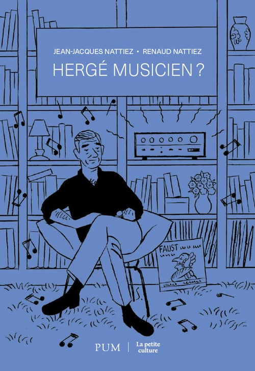 ebook cover of Hergé musicien?, by Jean-Jacques Nattiez, Renaud Nattiez