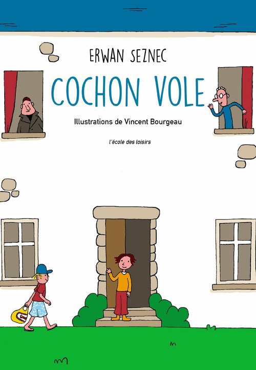 ebook cover of Cochon vole, by Vincent Bourgeau, Erwan Seznec