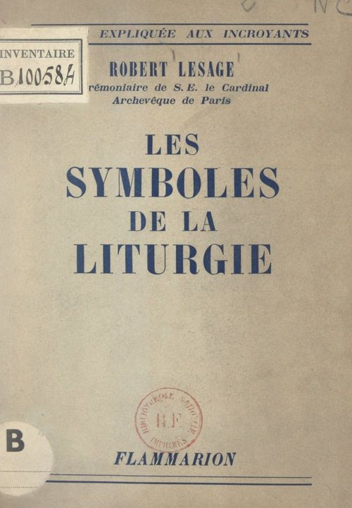 ebook cover of Les symboles de la liturgie, by Robert Lesage