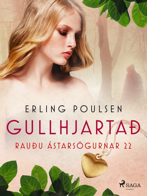 Couverture ebook de Gullhjartað (Rauðu ástarsögurnar 22), de Erling Poulsen