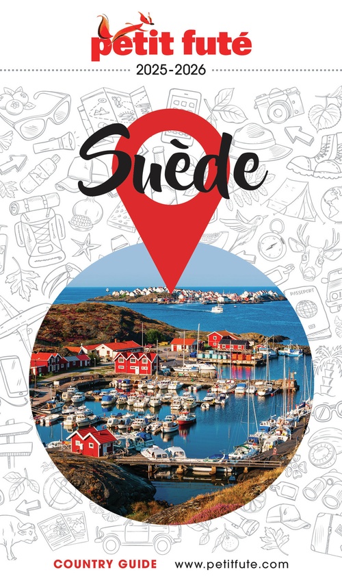 Couverture ebook de Guide Suède 2025/2026 Petit Futé, de Collectif
