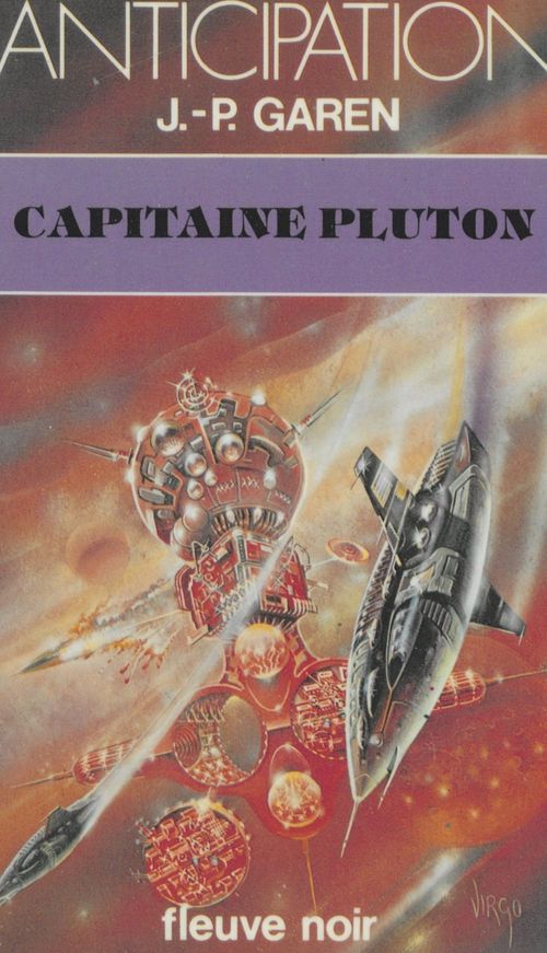 Couverture ebook de Capitaine Pluton, de Jean-Pierre Garen