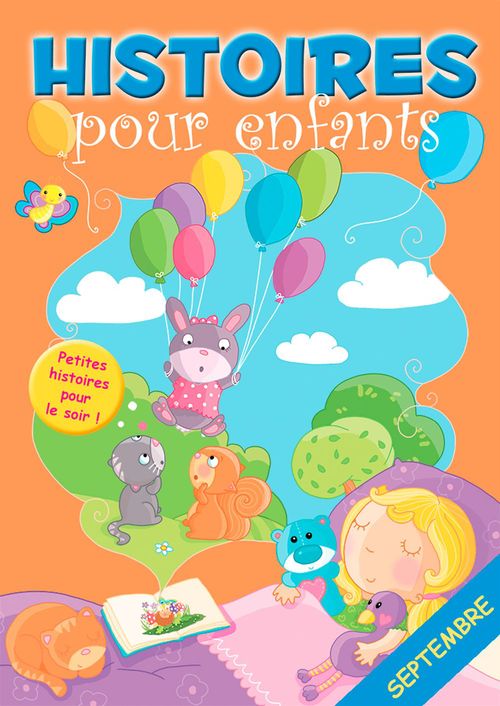 ebook cover of 30 histoires à lire avant de dormir en septembre, by Claire Bertholet, Histoires A Lire Avant De Dormir, Sally-Ann Hopwood