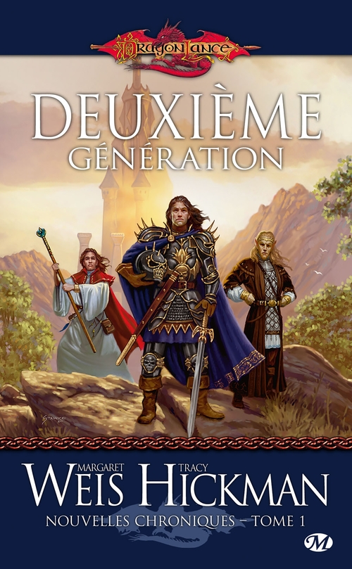ebook cover of Nouvelles Chroniques, T1 : Deuxième Génération, by Tracy Hickman, Margaret Weis