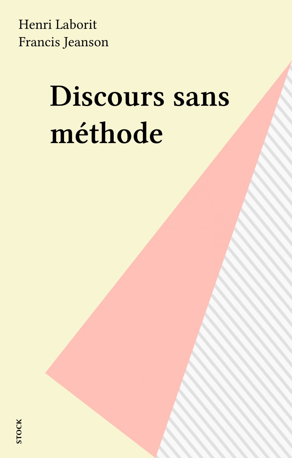 Couverture ebook de Discours sans méthode, de Laborit