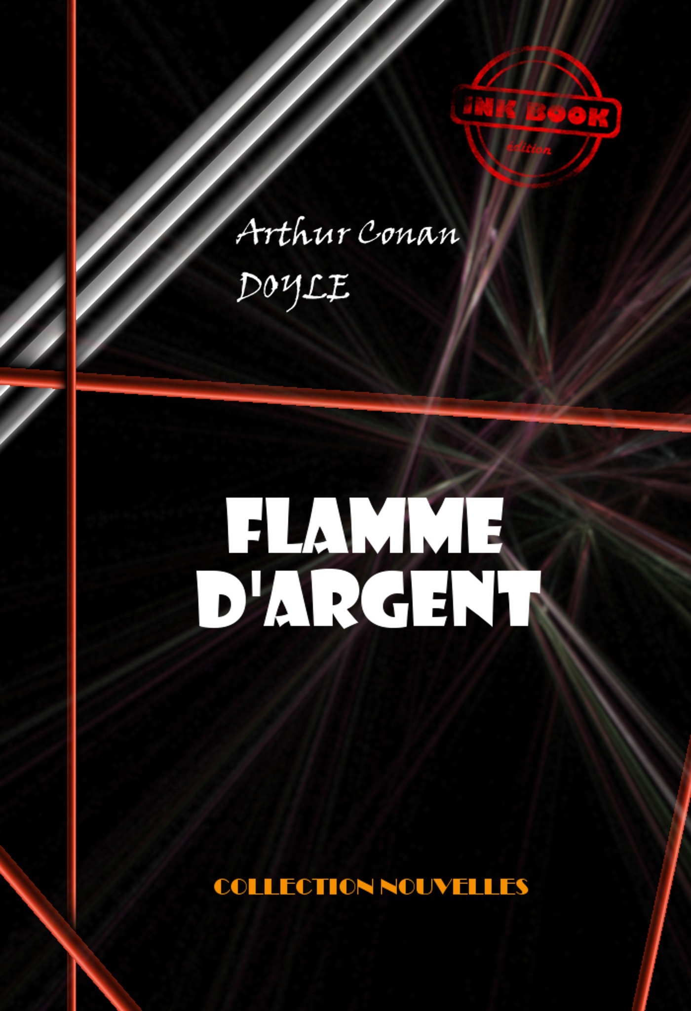 ebook cover of Flamme d'Argent, by Arthur Conan Doyle