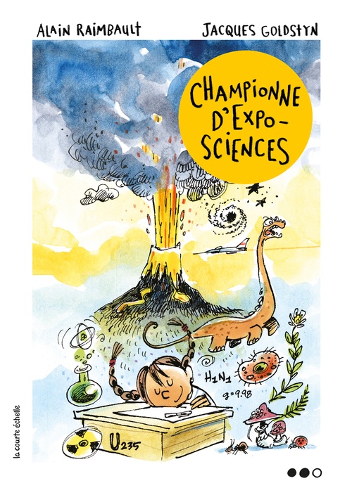 Couverture ebook de Championne d'Expo-sciences, de Alain Raimbault
