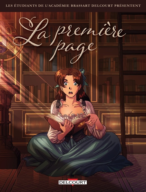 Couverture ebook de La Première page, de Collectif