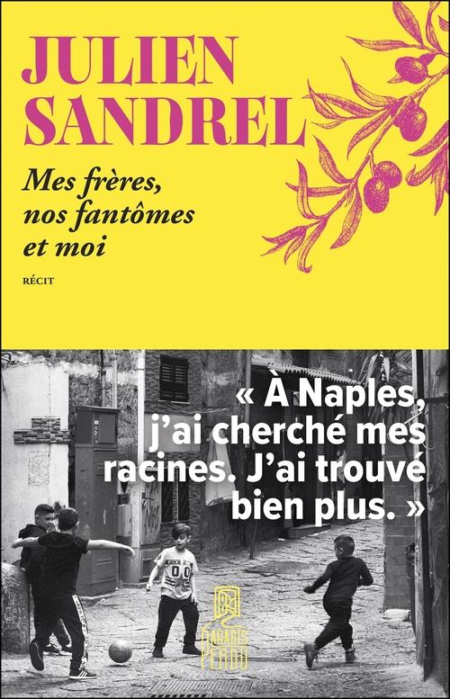 Couverture ebook de Mes frères, nos fantômes et moi, de Julien Sandrel