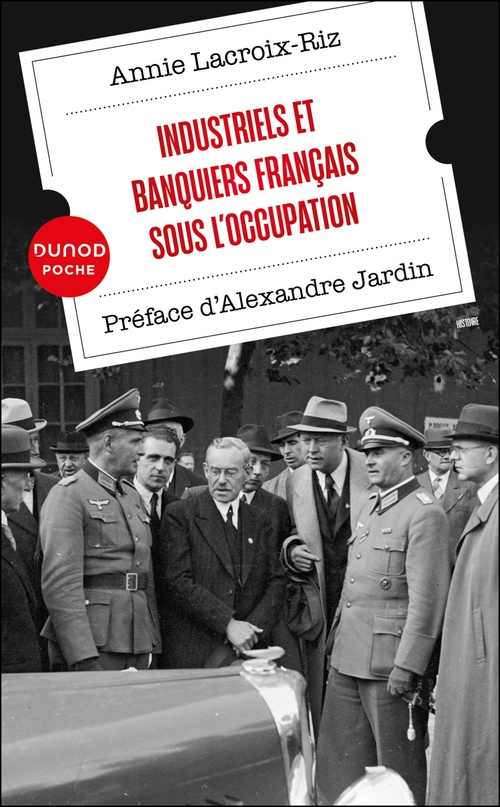 ebook cover of Industriels et banquiers français sous l'Occupation, by Annie Lacroix-Riz