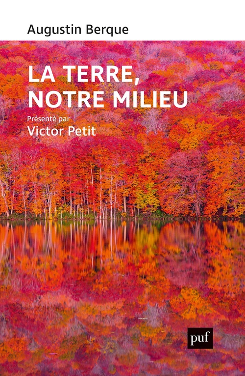 ebook cover of La terre, notre milieu, by Agustin Berque
