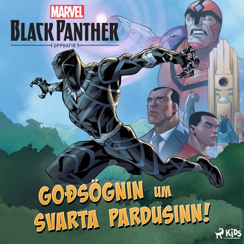 audiobook cover of Goðsögnin um Svarta pardusinn (Upphafið), by Marvel