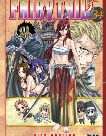 Couverture ebook de Fairy Tail T34, de Hiro Mashima