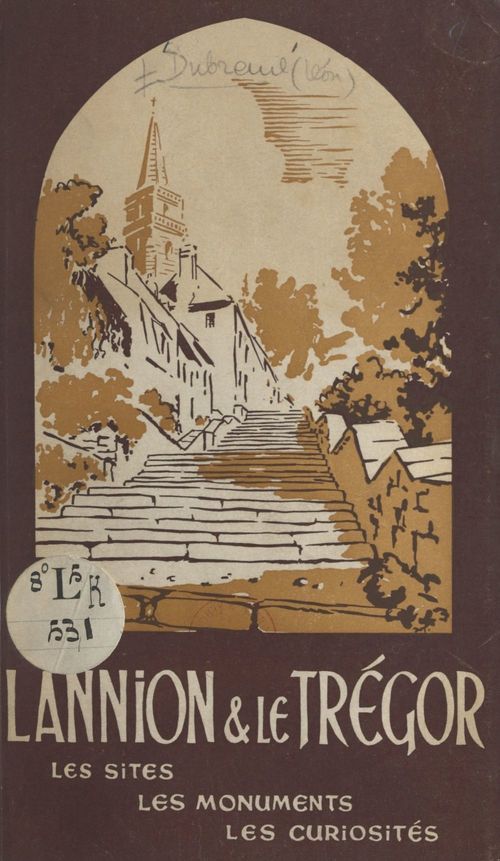 Couverture ebook de Lannion et le Trégor, de Leon Dubreuil