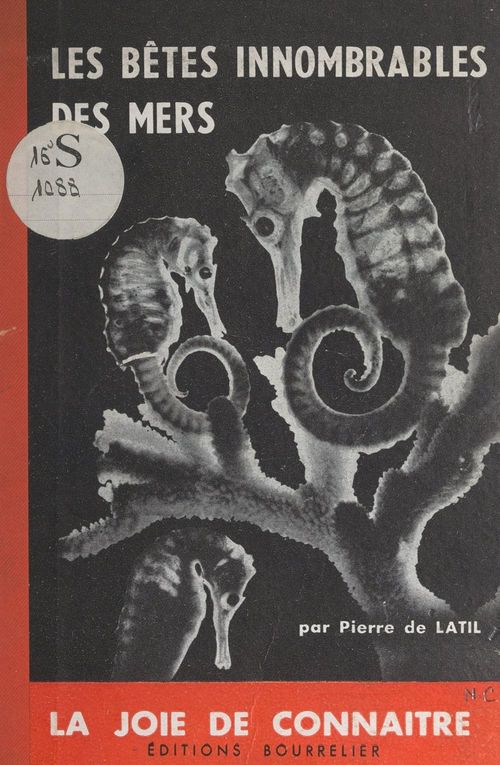 Couverture ebook de Les bêtes innombrables des mers, de Pierre De Latil